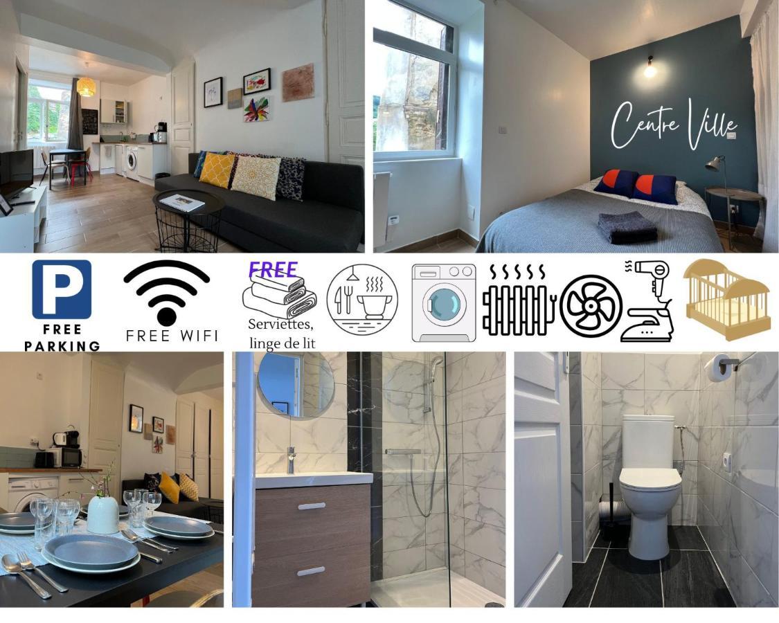 Tabi Appart ,Modern Chic Vs Free Parking,Wifi,Draps Thiers Eksteriør bilde